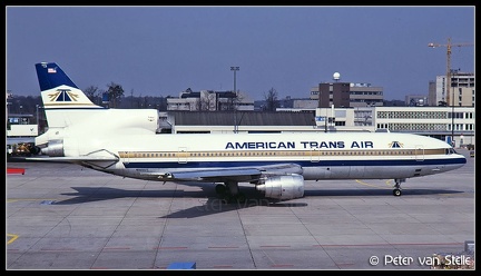 19870213 AmericanTransAir L1011-1 N189AT  FRA 18041987