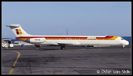 19890119 Iberia MD80-MD83 EC-ECN  LPA 16011989