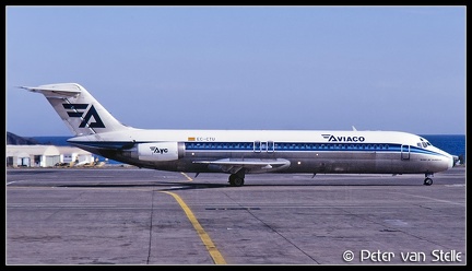 19890134 Aviaco DC9-34F EC-CTU  LPA 17011989