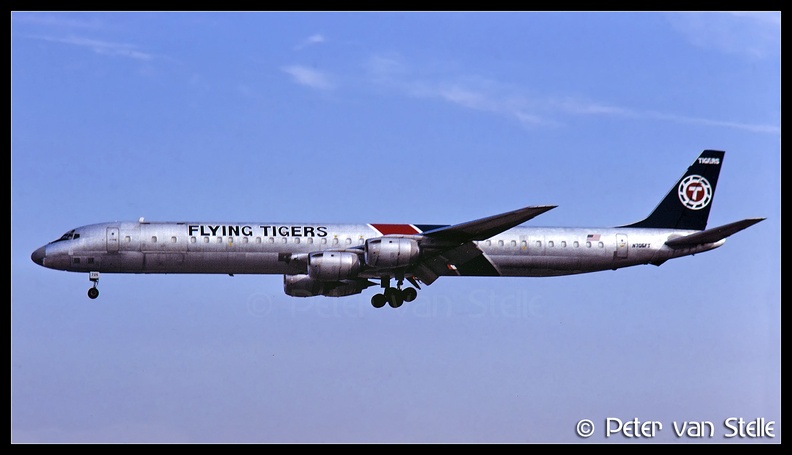 19880936 FlyingTigers DC8-73CF N706FT  MIA 13101988
