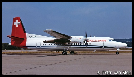 19940806-44 Crossair F50 HB-IAO ZRH 3011211
