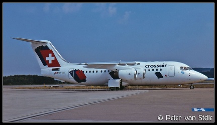 19940806-26 Crossair BAe146-RJ85 HB-IXH ZRH 3011193