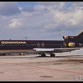 19930228 Dominicana B727-200 HI-630CA ex-Braniff-colours MIA 30011993