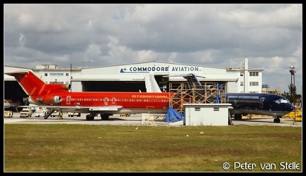 19930209    overview-Commodore-Aviation-ramp-BN-727s MIA 30011993