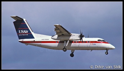 19930245 USAirExpress DHC8-100 N975HA  MIA 30011993