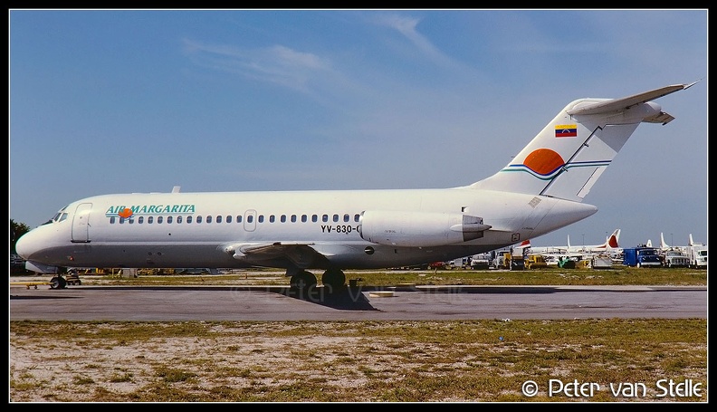 19930109 AirMargarita DC9-14 YV-830-C  OPF 28011993
