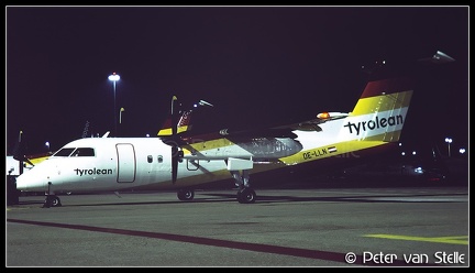 19910214 Tyrolean DHC8-103 OE-LLN  EHAM 23031991