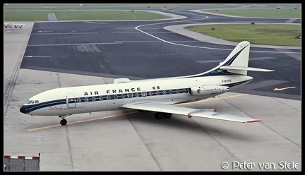 19770108 AirFrance SE210 F-BHRE  EHAM 11071977