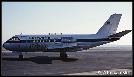 19770406 Luftwaffe VFW614 17+03  EHBK 17101977