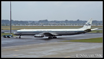 19780510 KLM DC8-63 PH-DEL  EHAM 04081978