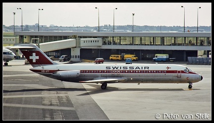 19780804 Swissair DC9-32 HB-IFT  EHAM 08081978