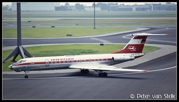 19780908 Interflug TU134-A DM-SCK  EHAM 10081978