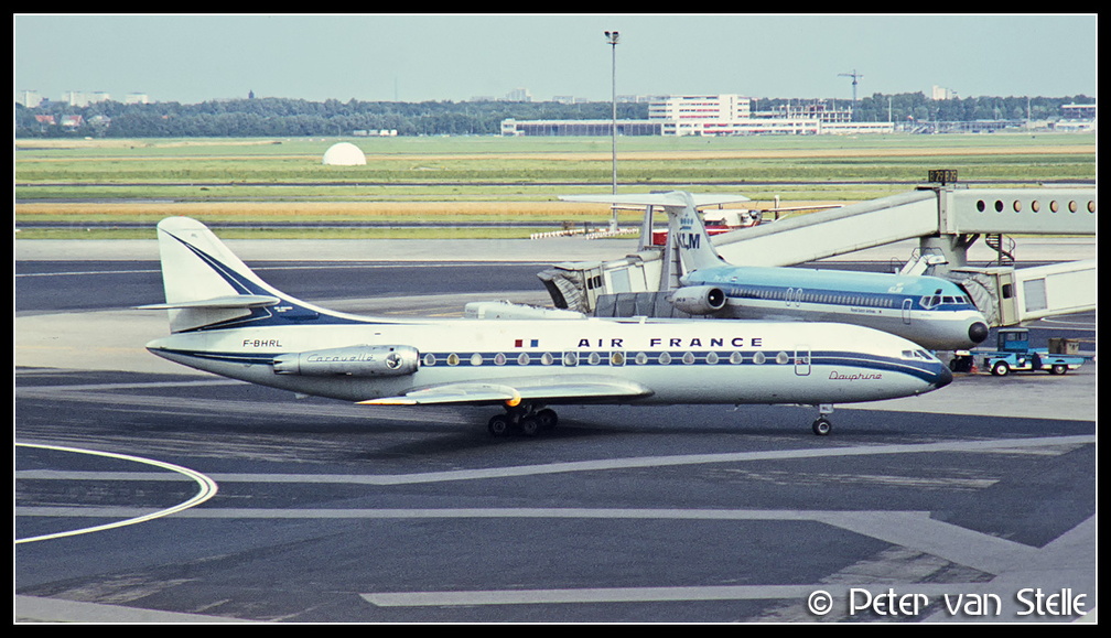 19780905 AirFrance SE210-3 F-BHRL  EHAM 09081978