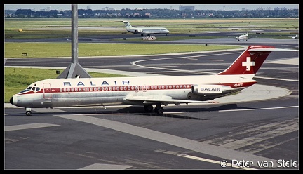 19780903 Balair DC9-34 HB-IDT  EHAM 09081978