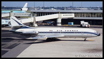 19780913 AirFrance SE210-3 F-BHRT  AMS 10081978