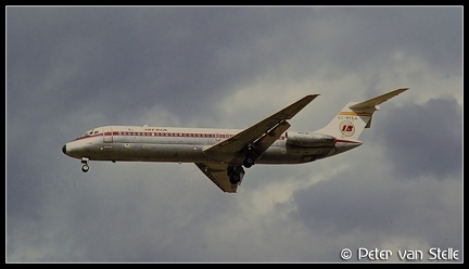 19780212 Iberia DC9-32 EC-BYE  EBBR 01041978