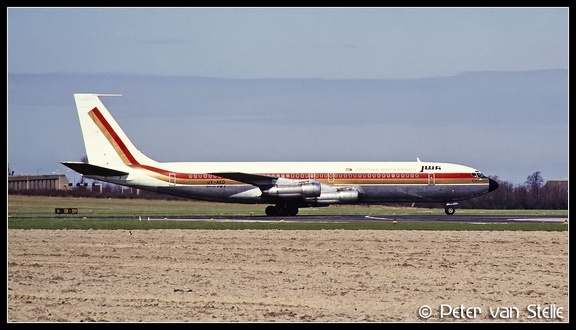 19790306 JordanianWorldAirways B707-321C JY-AED  AMS 13041979