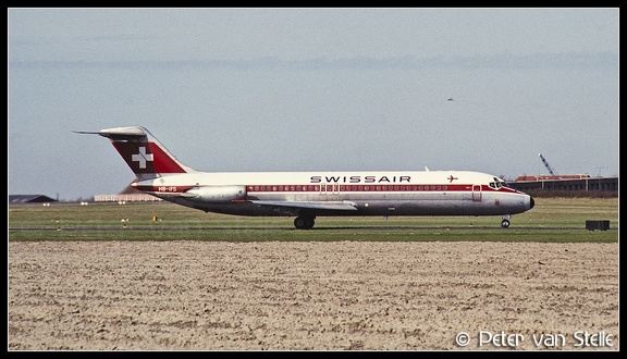 19790401 Swissair DC9-32 HB-IFS  AMS 13041979
