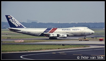 19791104 FlyingTigers B747-132 N804FT  AMS 05081979