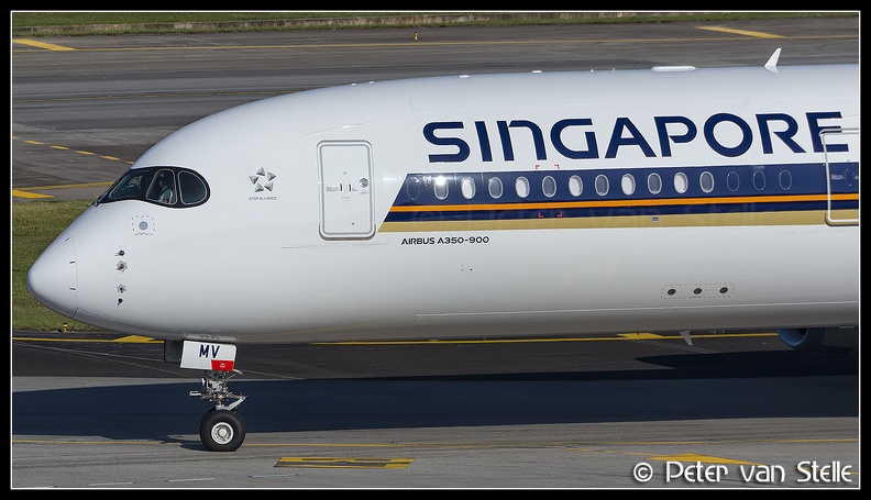 20200125 092932 6107960 SingaporeAirlines A350-900 9V-SMV nose SIN Q2