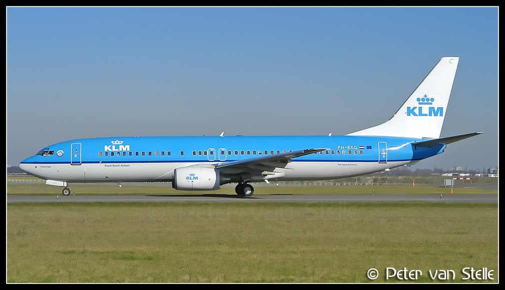 1004282 KLM B737-800 PH-BXG  AMS 20022004