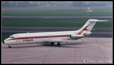 19800719 Itavia DC9-15 N934F  DUS 17071980