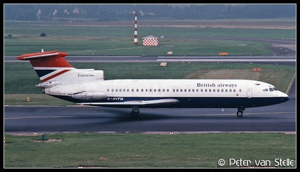 19800721 BritishAirways HS121 G-AVFM  DUS 17071980