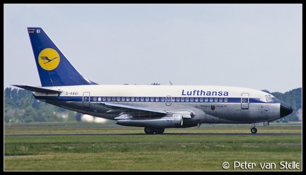 19800611 Lufthansa B737-200 D-ABEI  DUS 20061980