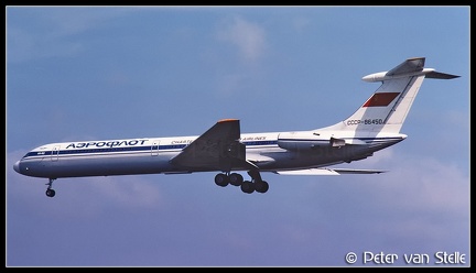 19801003 Aeroflot IL62 CCCP-86450 Chartered-by-LOT-Polish-Airlines LHR 21071980