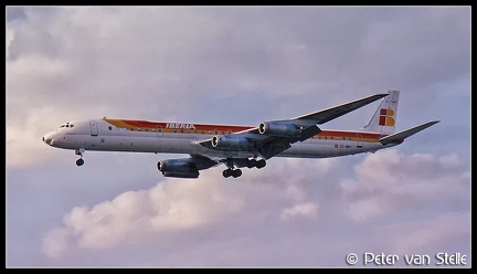 19801031 Iberia DC8-63 EC-BMY  LHR 21071980