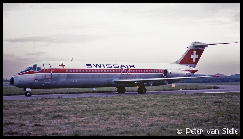 19801421 Swissair DC9 HB-IDR  MST 18101980
