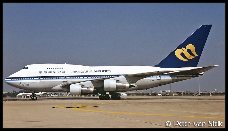 19961940 MandarinAirlines B747SP B-1880  DMK 11121996