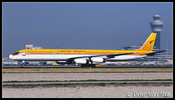 19900229 SurinamAirways DC8 N4935C  AMS 18031990