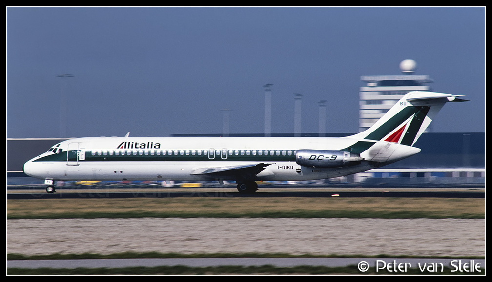19900234 Alitalia DC9 I-DIBU  AMS 18031990