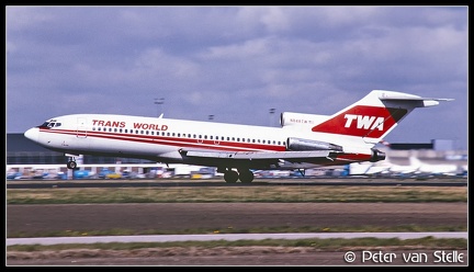 19900429 TWA B727-31 N848TW  AMS 16041990
