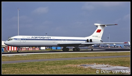 19902125 Aeroflot IL62 CCCP-86522  AMS 17061990