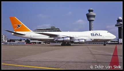 19902124 SouthAfricanAirways B747 ZS-SAM  AMS 17061990