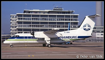 19902912 HamburgAirlines DHC8 EI-BWX  AMS 24101990