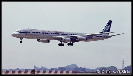 19820810 FlyingTigers DC8-63CF N792FT  LHR 31071982