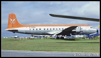 19820616 Greenlandair DC6B G-SIXA no-titles MSE 28071982