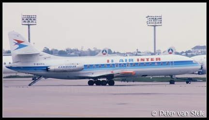 19810404 AirInter SE210-3 F-BHRQ  ORY 25041981