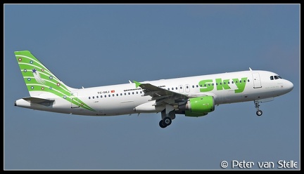 2003655 Sky A320 TC-SKJ green-colours AMS 24072008