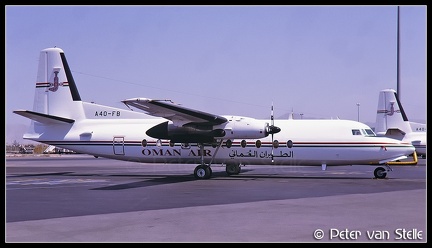 19990108 OmanAir F27-500RF A4O-FB  MCT 29041999