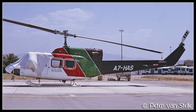 19990115 GulfHelicopters Bell212 A7-HAS  MCT 29041999