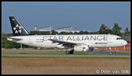 2004415 Spanair A320 EC-ILH StarAlliance-colours FRA 30082008