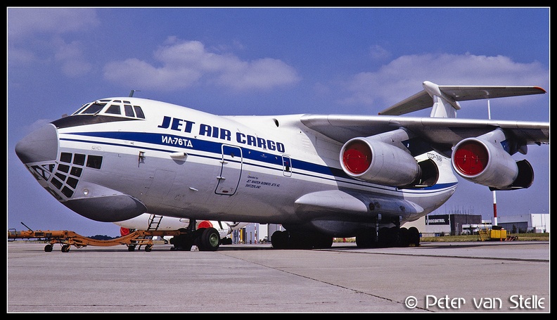 19911441 JetAirCargo IL76TD CCCP-76484 nose MST 25081991