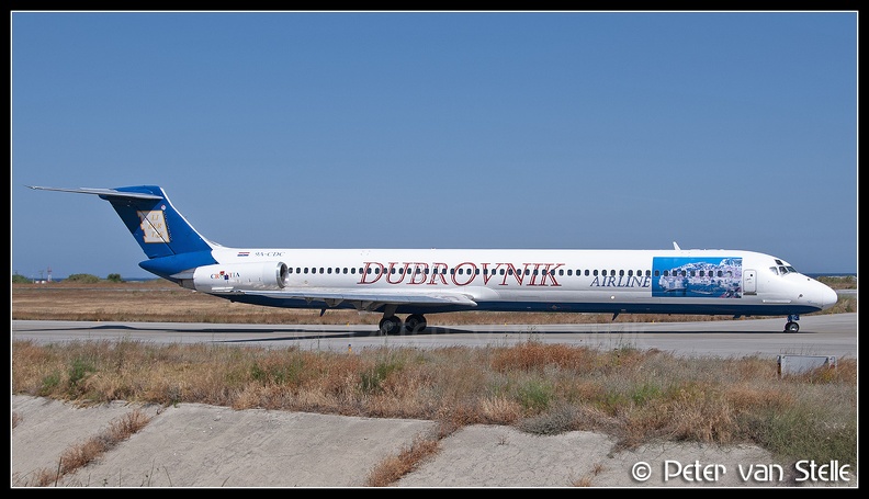 3005779 DubrovnikAirlines MD80 9A-CDC Special-colours RHO 21062009