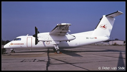 19910406 Interflug DHC8-103 OE-LLI  SXF 30031991