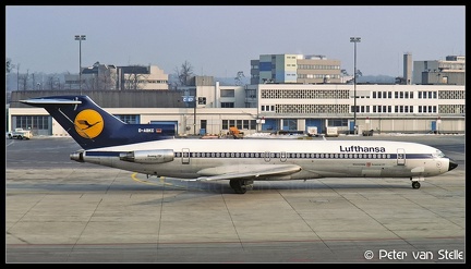 19860315 Lufthansa B727-200 D-ABKC  FRA 16021986 (8038253)