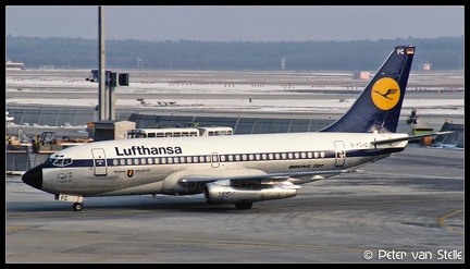 19860338 Lufthansa B737-200 D-ABFC FRA 16021986 (8038276)
